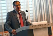 International Atomic Energy Agency Nuclear Security Office chief Khammar Mrabit, shown in June, said his branch needs additional funding and personnel to meet nations' increasing demands for guidance in protecting their atomic materials and facilities from terrorists (International Atomic Energy Agency photo).