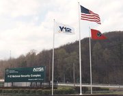 The entrance to the Y-12 National Security Complex in Tennessee. A recent incident in which three peace activists were able to enter the highest-security section of the site demonstrates the danger of a GOP plan to give greater autonomy to the Energy Department branch that oversees Y-12 and other nuclear-weapon facilities, Democrats said (Y-12 National Security Complex photo).