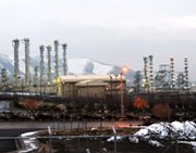 Iran's Arak heavy-water reactor complex, shown in 2011. An Iranian government spokesman in a Wednesday article said it is "too late" to potentially convert the unfinished facility to a light-water site, as suggested by some international observers.