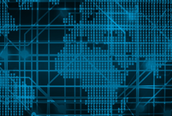 Interlaced cyber wires of the globe