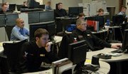 (May. 12) -U.S. Navy personnel monitor military computer networks in 2008. The head of U.S. Strategic Command said that the United States reserves the option to use military force, possibly even nuclear weapons, in response to a cyber attack (U.S. Navy photo).