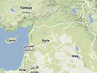 Map of Syria
