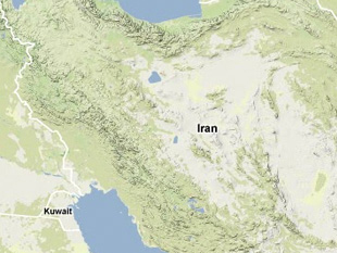 Map of Iran