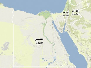Map of Egypt